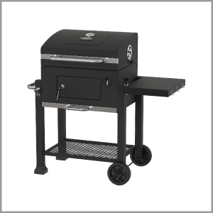 Expert Grill Heavy Duty 24-Inch Charcoal Grill, Black
