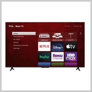 TCL 55" Class 4-Series 4K UHD HDR Smart Roku TV