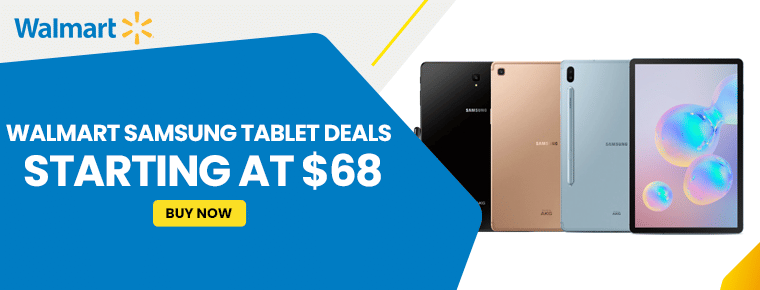 Walmart Samsung Tablet Deals | Starting at $68