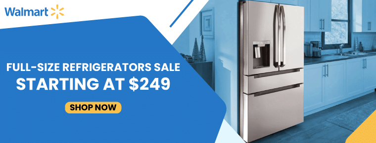 Full-size refrigerators starting at $249