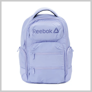 Reebok Unisex Adult Winter 16" Laptop Backpack, Sweet Lavender