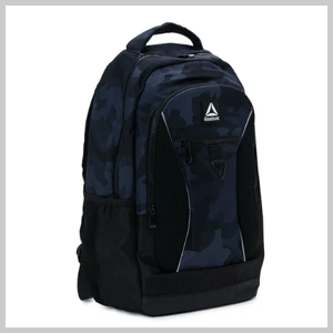 Reebok Unisex Adult Laredo 19.5" Laptop Backpack, Black Camo