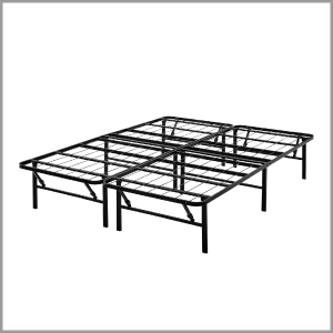 Mainstays 14" High Profile Foldable Steel Queen Platform Bed Frame