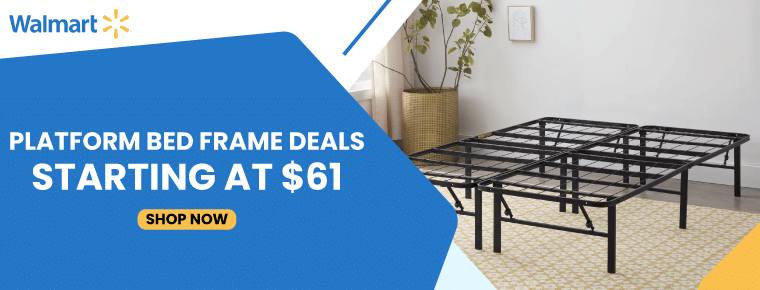 Platform Bed Frame Deals | Starting at $61