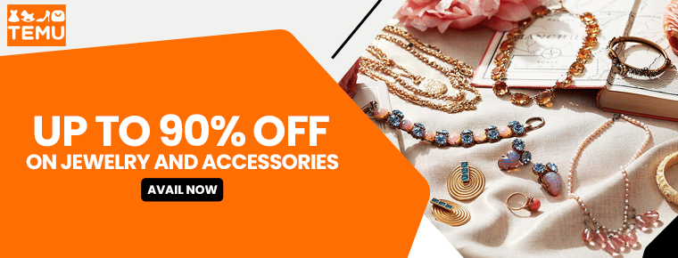 TEMU Jewelry and Accessories | Up To 90% Off