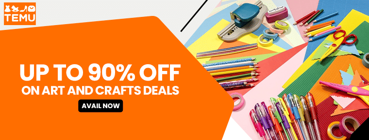 Art and Crafts Deals | Up To 90% Off