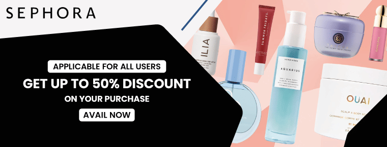 Get up to 50% discount on your purchase
