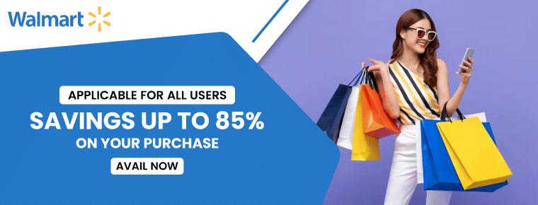 Savings Up To 85% On Walmart