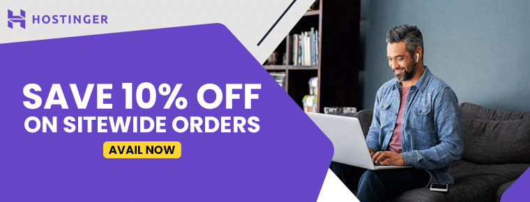 Save 10% off on sitewide offers