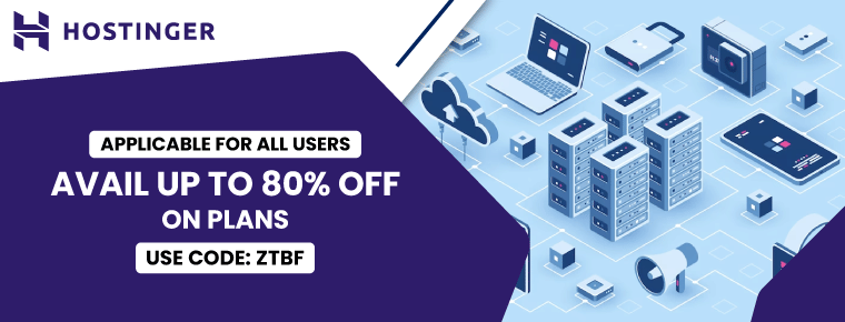 Avail up to 80% off on plans