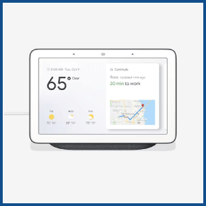 Google Nest Hub Smart Display with Google Assistant - Charcoal
