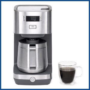GE  10-Cup Stainless Steel Residential Drip Coffee Maker