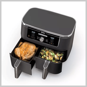 Ninja Foodi 10 qt. XL Dualzone 2-Basket Air Fryer with 6 Functions