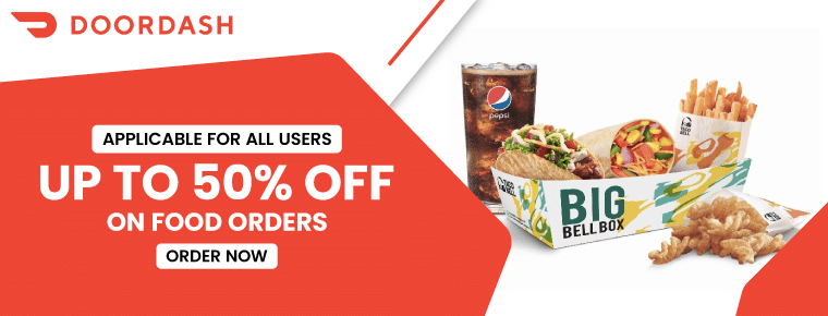Doordash Sale 2024 | Up to 50% Off on Food Orders