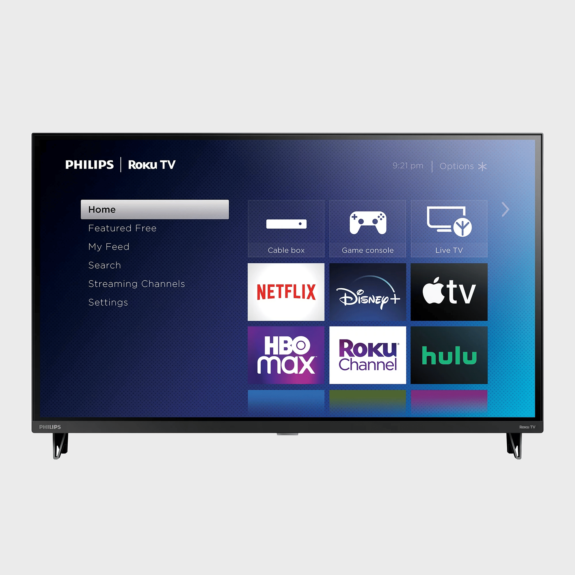 Philips 32" Class HD (720P) Smart Roku Borderless LED TV