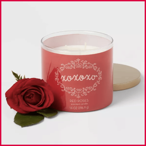 3 Wick XOXO Candles
