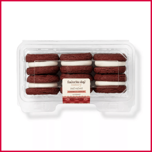 Red Velvet Sandwich Cookies