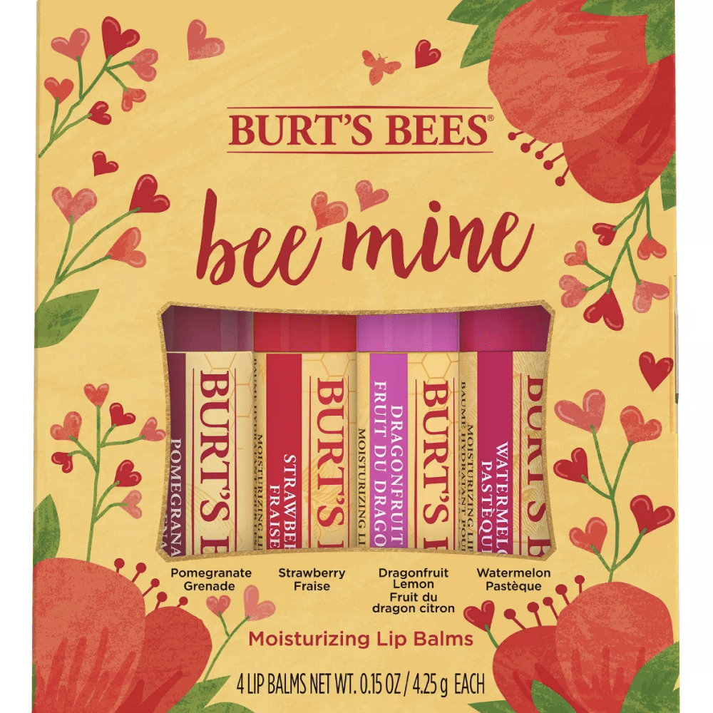 Burt's Bees Bee Mine Moisturizing Lip Balm - Strawberry - 0.15oz