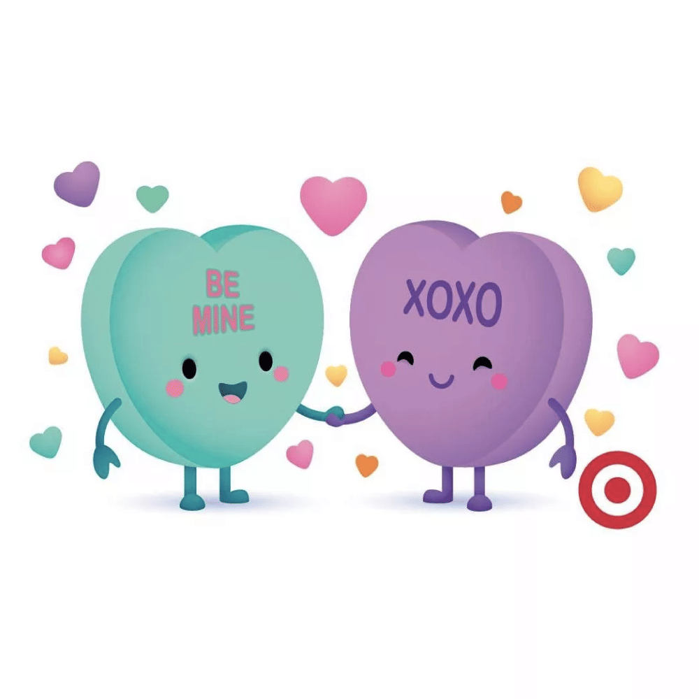 Valentine Hearts Target GiftCard