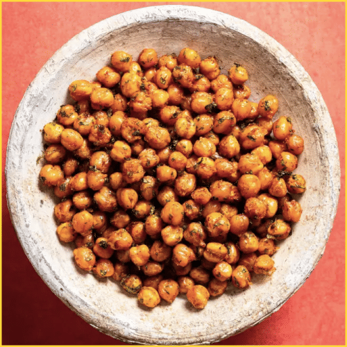 Chipotle Lime Roasted Chickpeas