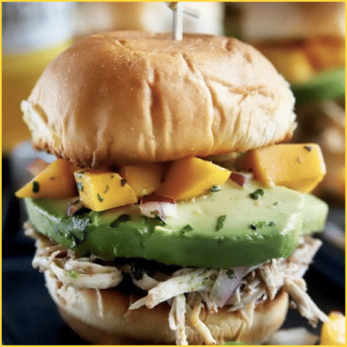 Jerk Chicken Sliders