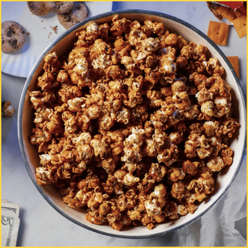 Honey Sriracha Popcorn