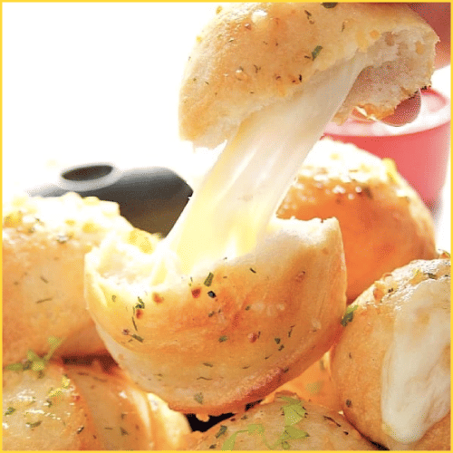 Garlic Herb Cheese Bombs