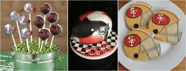 Helmet-themed Treats