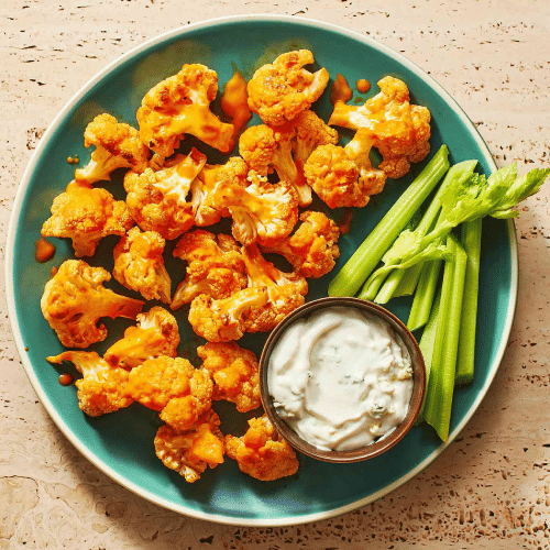 Buffalo Cauliflower Bites