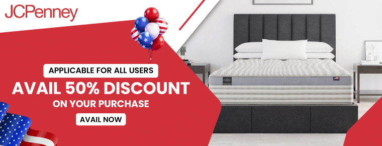 Avail 50% discount on your purchase on JCPenney