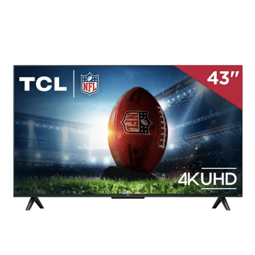 TCL 43" Class 4-Series 4K UHD HDR Smart Roku TV