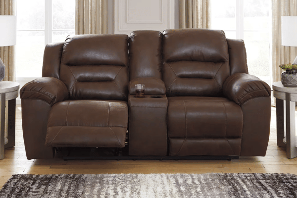 Stoneland Reclining Loveseat With Console
