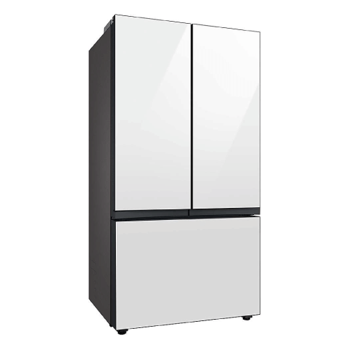 Samsung - BESPOKE 24 cu. ft. 3-Door French Door Counter Depth Smart Refrigerator