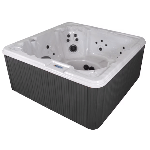 USA SPAS 82-in x 36-in 8-Person Square Hot Tub