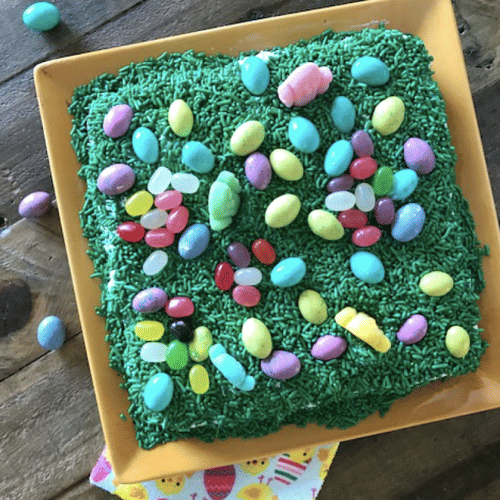 Easter Egg Hunt Cake