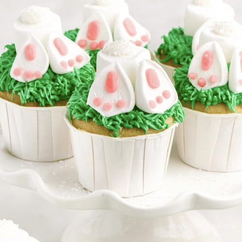 Bunny Butt Cupcakes