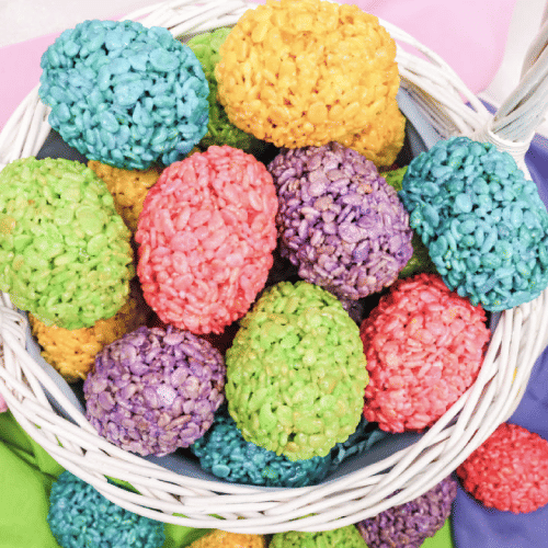 Easter Egg Rice Krispie Treats