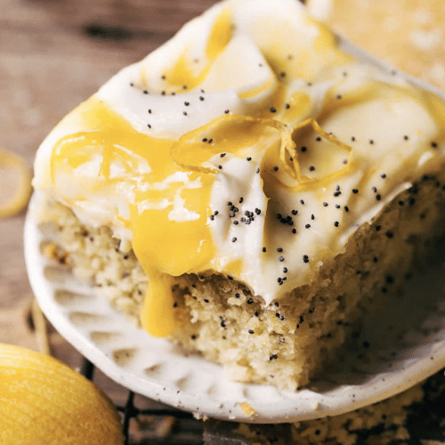 Lemon Poppy Seed Cake