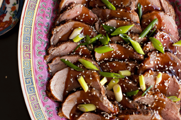 Asian-Inspired Glazed Pork Tenderloin