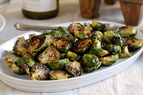 Honey Balsamic Roasted Brussels Sprouts