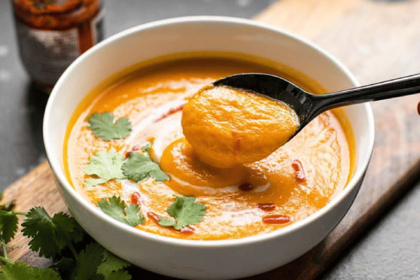 Coconut Curry Carrot Soup