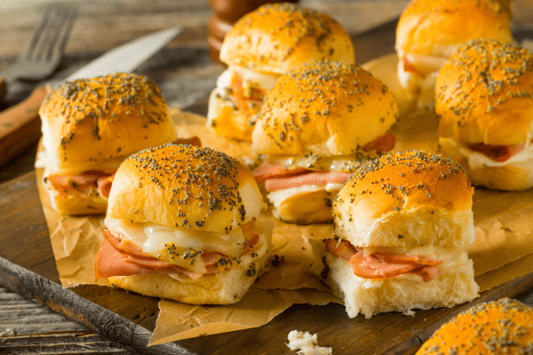 Spicy Honey Glazed Ham Sliders