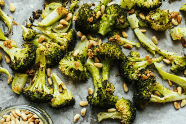 Lemon Garl?ic Roasted Broccoli