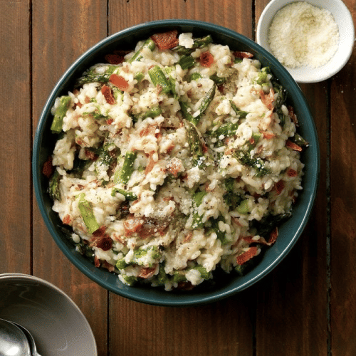 Roasted Asparagus Risotto