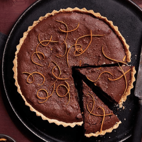 Chocolate Egg Baked Tart
