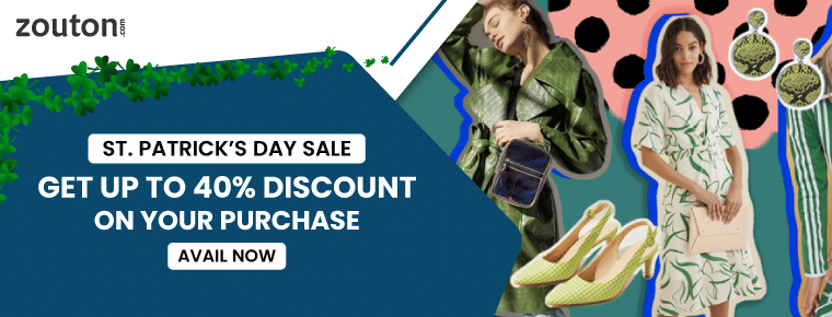 Get up to 40% discount on your purchase with St. Patrick's Day Sale
