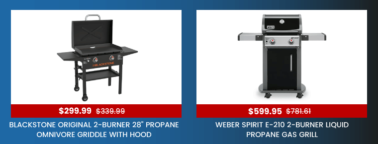 Grills and outdoor cooking