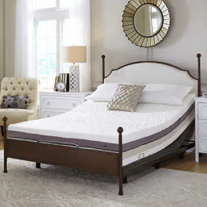 Sleep Science 13" iFlip Napa Memory Foam and Latex Mattress with Adjustable Power Base