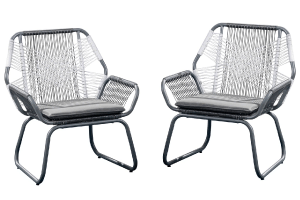 Christopher Knight Home Outdoor Wicker Club Chairs