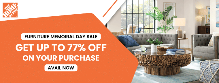 Home Depot Patio Furniture Memorial Day Sale | Get Up to 77% Off